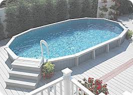 Gillette Interiors Contemporary Above Ground Pools With White Wooden Decks Best Above Ground Pool Above Ground Pool Landscaping Pool Landscape Design