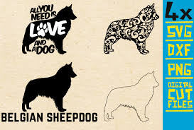 Download Belgian Sheepdog Graphic By Svgyeahyouknowme Creative Fabrica SVG Cut Files