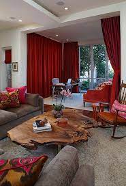 30 Live Edge Coffee Tables That Transform The Living Room Eclectic Living Room Living Room Red Living Room Coffee Table