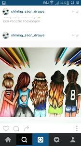 Maybe even become best friends. Mejores Amigas Drawings Of Friends Bff Drawings Best Friend Drawings