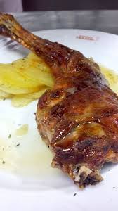 Pierna De Cordero Lechal Asada A La Miel De Naranjo Lacocinadejoseluis Cordero Guisado Cordero Asado Recetas Con Carne
