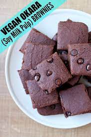 Recipe Redux Vegan Okara Soy Milk Pulp Brownies The Conscientious Eater Recipe Milk Recipes Soy Milk Recipes Okara Recipes