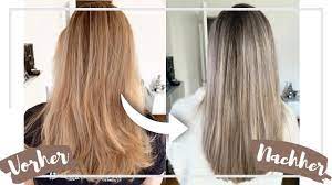 haare aschig farben abmattieren l oreal dialight plavogue youtube
