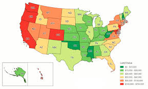 5) 300 acres of land location: How Much Does Land Cost This Gif Shows The Rising Cost Of Land In The Us In The Past 40 Years
