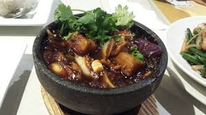 Wash salted fish and dry in the sun. Braised Eggplant With Salted Fish Green Onion Hotpot Picture Of Copa Cafe Coquitlam Tripadvisor