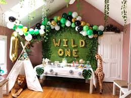 Alessio S Wild One Safari 1st Birthday Party Jungle Theme Birthday Party Wild One Birthday Party Boys 1st Birthday Party Ideas