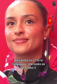 Alexandra Saint Mleux at F1