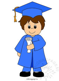Feel free to download, share and use them! Child Graduation Clip Art Coloring Page