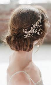 These hairstyles for thinning hair are sizzling hot & make you the envy of every woman you know. Wedding Hairstyles Wedding Updo Hairstyle With Flower Gold Hairpiece Listfender Leading Inspiration Magazine Shopping Trends Lifestyle More
