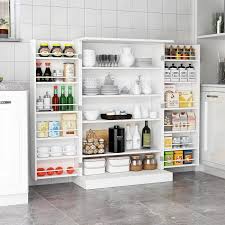 Enjoy free shipping & browse our great selection. Winston Porter Echevarria 41 Kitchen Pantry Reviews Wayfair Ca Kitchen Pantry Design Pantry Cabinet Kitchen Pantry
