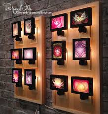 Night Light Wall Display Holds 6 Night Lights Night Light Wall Lights Wall Display