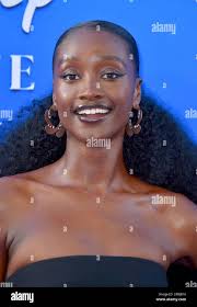 Sienna King arrives at the world premiere of "The Little Mermaid"