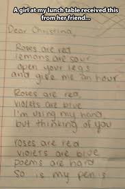 Roses Are Red Rhymes Dirty Those teeth look like you could eat an apple through a tennis racquet. roses are red rhymes dirty