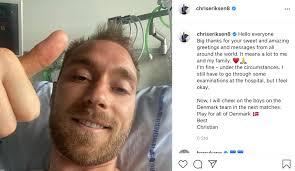 Football player at inter milan and the danish national team. Aus Dem Krankenhaus Christian Eriksen Bedankt Sich Fur Genesungswunsche Cityradio Saarland