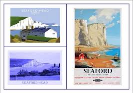 Seaford Victoria London Travel Posters East Sussex