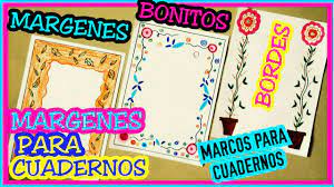 Márgenes para cuadernos y bordes para cartas. Margenes Para Cuadernos Y Bordes Para Cartas Margenes Bonitos Marcos Para Cuadernos Margenes Youtube