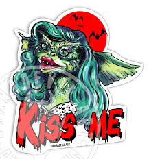 Greta Gremlin Holographic Vinyl Sticker Gremlins Big Cartel Shops Holographic