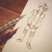 Drawing cabin in the woods monsters. Junkyard Sam Fish Robot Concert Cabin In The Woods