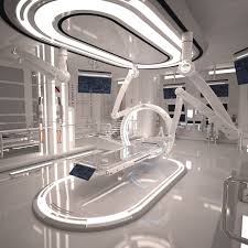 Sci Fi Laboratory Interior Design 3d Model Spaceship Interior Futuristic Interior Futuristic Technology