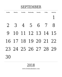 Pin By Rhea Young On September 2018 Calendar Printable Monthly Calendar 2018 Calendar Word Monthly Calendar