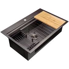 We did not find results for: Akdy Drop In 30 In X 22 In Gunmetal Matte Black Single Bowl Workstation Kitchen Sink All In One Kit 1 Hole Ks0505 Kf9 Rona