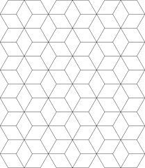 Block Tessellation Clipart Etc Tessellation Patterns Tumbling Blocks Pattern Pattern Block Templates