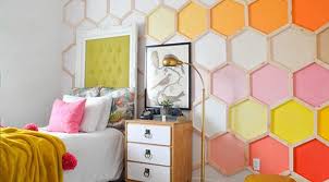 Wollen sie mal etwas neues ausprobieren und ihre zimmerwände interessanter streichen? Sechseck Wandmuster Ideen Fur Eine Tolle Wandgestaltung Freshouse