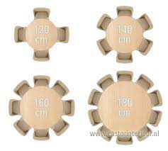 hoeveel stoelen passen er om een ronde tafel een er hoeveel om passen ronde stoelen tafel esstisch design modernes esszimmer holzesstische