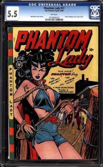 ComicConnect - PHANTOM LADY (1947-49) #17 - CGC FN-: 5.5