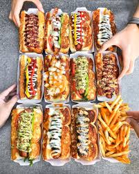 Free Hot Dogs At Dog Haus All Day Likefoodchicago Doghausdogs Gourmet Hot Dogs Hot Dog Recipes Food Truck Menu