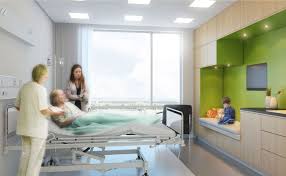 Denmark S New Odense Hospital Is A Healing City Of Glass Amid The Forest Hospital Design Hospital Interior Dental Office Design Interiors