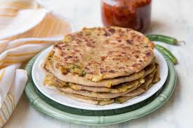 Aloo Paratha Recipe Healthy North Indian Breakfast Recipe Paratha Recipes Spice Recipes Paratha