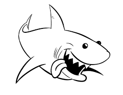 Each printable highlights a word that starts. Free Printable Shark Coloring Pages Coloring Home