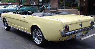 Image result for Phoenician Yellow 1964 Mustang