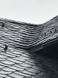 Wildedeckung Slate Roof Schiefer Dach Naturschiefer Schiefer