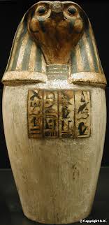 Vase Canope Du Pretre D Amon Padiouf Egyptian Art Ancient Civilizations Ancient Cultures