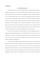 Introduce a person at the beginning. Full Art Reflection Paper Drawing Paintings