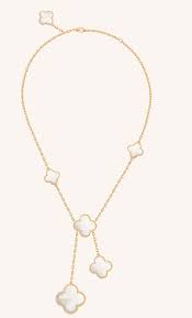 Van Cleef Arpels Magic Alhambra Necklace With 6 Motifs Van Cleef Arpels Van Cleef Necklace