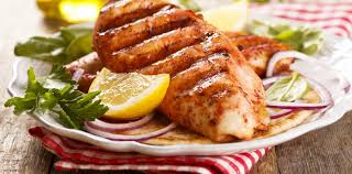 Grilled chicken legs with pineapple and mint sauce. Grilled Tandoori Chicken Breasts Yogurt In Nutrition