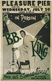 The Bb King Blues Band The Soul Of The King Vintage 1950s B B King Blues Concert Posters Blues Music Poster Music Poster Concert Posters