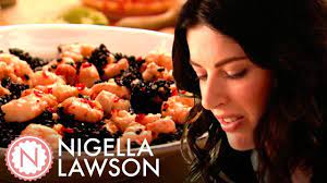 Nigella Lawson S Prawn And Black Rice Salad With Vietnamese Dressing Forever Summer With Nige Black Rice Salad Vegetarian Diet Recipes Nigella Lawson Recipes