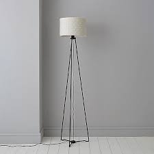 Learn how to make a tripod floor lamp. Colours Hioyl Tripod Matt Black Halogen Floor Lamp Base Diy At B Q