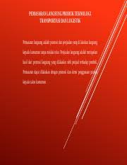 Ada yang sudah mengenal atau pernah mendengar mengenai istilah logistik? Pemasaran Langsung Produk Teknologi Transportasi Dan Logistik Pptx Pemasaran Langsung Produk Teknologi Transportasi Dan Logistik Pemasaran Langsung Course Hero