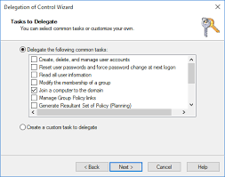 Active Directory Delegate Control To User Account Bytesizedalex