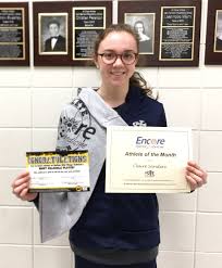 Congratulations To Claire Sanders Athlete Of The Month For Saint Bernard Preparatory School And Encore Rehabilitatio Athlete Preparatory School Rehabilitation
