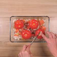 Découvrez les ingrédients, ustensiles et étapes de préparation. Tomates Farcies Facile Recette De Tomates Farcies Facile Marmiton