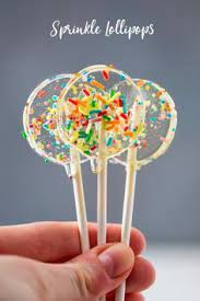 Sprinkle Lollipops Perfect For Celebrations Recipe Lollipop Lollipop Cake Homemade Lollipops