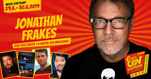 With patrick stewart, jonathan frakes, levar burton, michael dorn. Jonathan Frakes At Ccon Comic Con Stuttgart