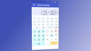 Add fractions, subtract fractions, multiply fractions, or divide fractions and get an answer in the simplest form with this online fraction calculator. Android Fraction Calculator Youtube