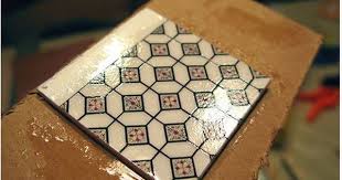 Old World Tile Review Dollhouse Miniature Tutorials Doll House Flooring Miniatures Tutorials